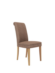 John Lewis Emily Dining Chair, Oak Leg - thumbnail 1