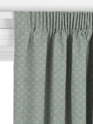 John Lewis Trace Wood Block Made to Measure Curtains or Roman Blind, Duck Egg - thumbnail 3
