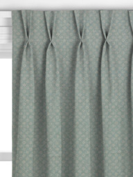 John Lewis Trace Wood Block Made to Measure Curtains or Roman Blind, Duck Egg - thumbnail 4