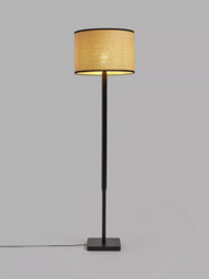 John Lewis Serenity Natural Woven Floor Lamp - thumbnail 1