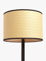 John Lewis Serenity Natural Woven Floor Lamp - thumbnail 4