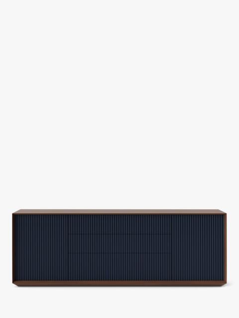 The Conran Shop Pillar Sideboard, Walnut/Navy - image 1