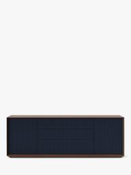 The Conran Shop Pillar Sideboard, Walnut/Navy - thumbnail 1