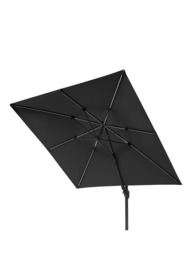 Pacific Glow Challenger T2 Square LED Light Parasol & Base with Cover, 3m - thumbnail 3
