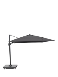 Pacific Glow Challenger T2 Square LED Light Parasol & Base with Cover, 3m