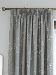 Laura Ashley Pussy Willow Pair Lined Pencil Pleat Curtains - thumbnail 3