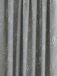 Laura Ashley Pussy Willow Pair Lined Pencil Pleat Curtains - thumbnail 2