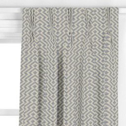 John Lewis Meeko Made to Measure Curtains or Roman Blind, Indian Blue - thumbnail 6