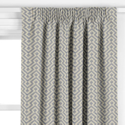 John Lewis Meeko Made to Measure Curtains or Roman Blind, Indian Blue - thumbnail 2