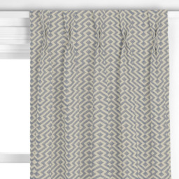 John Lewis Meeko Made to Measure Curtains or Roman Blind, Indian Blue - thumbnail 4