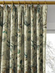Clarke & Clarke Sissinghurst Made to Measure Curtains or Roman Blind, Eau de Nil - thumbnail 2