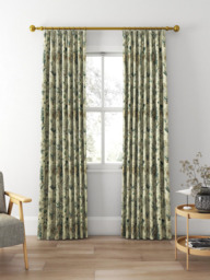 Clarke & Clarke Sissinghurst Made to Measure Curtains or Roman Blind, Eau de Nil - thumbnail 3