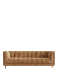 At the Helm Grace Grand 4 Seater Leather Sofa - thumbnail 1