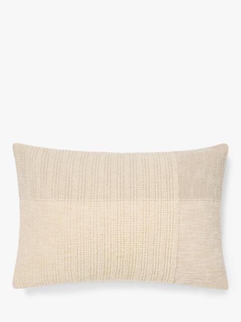 Piglet in Bed Cross Weave Wool Rectangular Cushion Cover - image 1