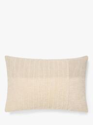 Piglet in Bed Cross Weave Wool Rectangular Cushion Cover - thumbnail 1