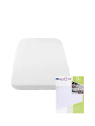 Chicco Next2Me Terry Cloth Mattress Cover, White - thumbnail 3