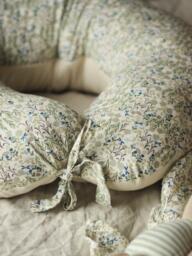Avery Row Cotton Nursing Pillow, Riverbank - thumbnail 4