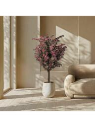 Vistafolia Artificial Large Amalfi Bloom Bougainvillaea Tree & Pot, H150cm, Pink - thumbnail 2