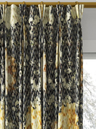 Clarke & Clarke Camile Made to Measure Curtains or Roman Blind, Chartreuse/Charcoal - thumbnail 6