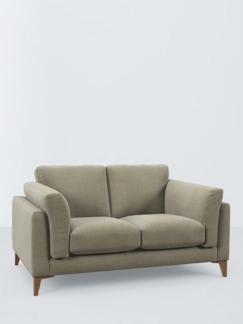 John Lewis Jura Medium 2 Seater Sofa, Dark Leg, Aston Green - image 1