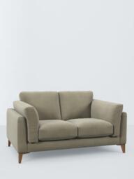 John Lewis Jura Medium 2 Seater Sofa, Dark Leg, Aston Green - thumbnail 1