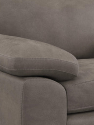John Lewis Camden Leather Armchair, Dark Leg - thumbnail 6