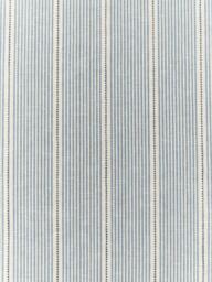 John Lewis Rustic Fine Stripe Made to Measure Curtains or Roman Blind, Lake Blue - thumbnail 1