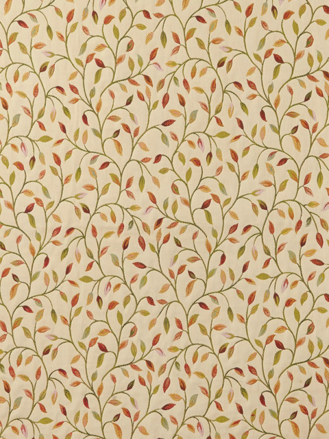 Voyage Cervino Made to Measure Curtains or Roman Blind, Red Summer - image 1