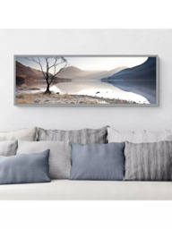 John Lewis James Bell 'Buttermere Tree' Framed Canvas Print, 44 x 124m, Multi - thumbnail 2
