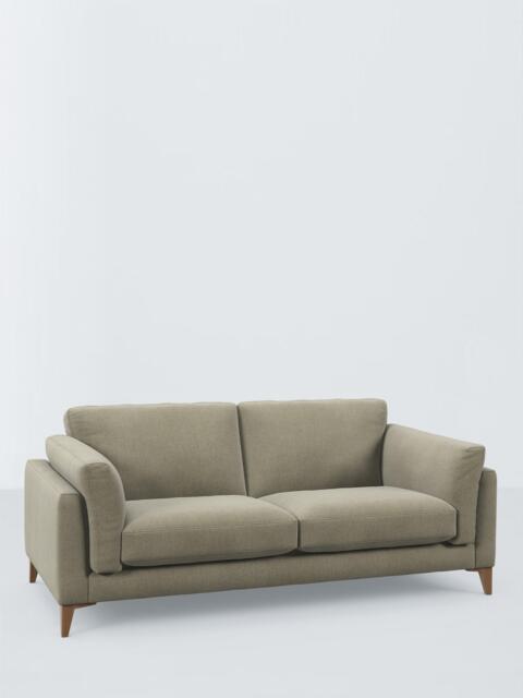 John Lewis Jura Grand 4 Seater Sofa, Dark Leg, Aston Green - image 1
