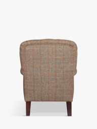 Tetrad Flynn II Armchair, Bracken with Brompton Tan Leather Piping - thumbnail 5