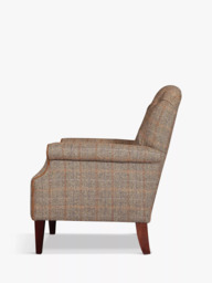 Tetrad Flynn II Armchair, Bracken with Brompton Tan Leather Piping - thumbnail 4
