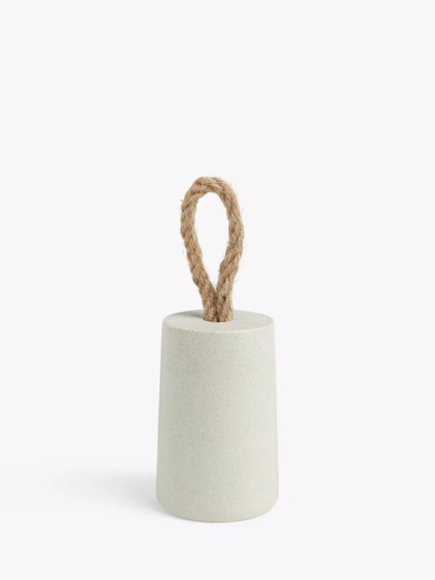 John Lewis Sand & Resin Door Stop, Natural - image 1