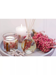 Stoneglow Natures Gift Goji Berry & Rose Gel Scented Candle, 160g - thumbnail 3