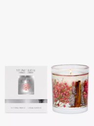 Stoneglow Natures Gift Goji Berry & Rose Gel Scented Candle, 160g - thumbnail 1
