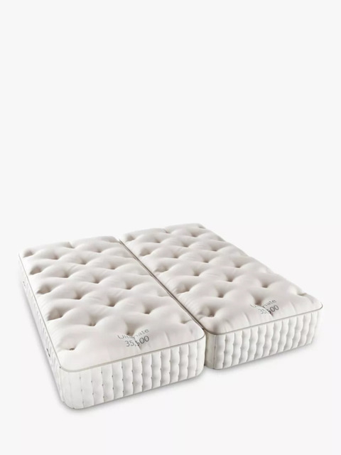 John Lewis Ultimate Natural Collection 35500 Zip Link Pocket Spring Mattress, Regular Tension, Large Emperor - image 1