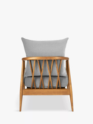 ercol for John Lewis Hazlemere Armchair, Vintage Ash Leg - thumbnail 4