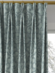 Prestigious Textiles Bellucci Made to Measure Curtains or Roman Blind, Porcelain - thumbnail 4