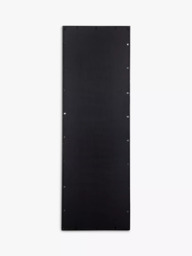 John Lewis Metal Frame Rectangular Wall Mirror, Black - thumbnail 5