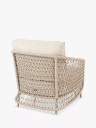 4 Seasons Outdoor Puccini Garden Living Chair, Latte - thumbnail 3