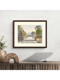 Tate + John Lewis Emily Sargent 'Lakes & Trees' Framed Print, 43 x 53cm - thumbnail 2