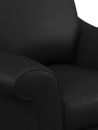 John Lewis Camber Leather Armchair, Light Leg - thumbnail 6