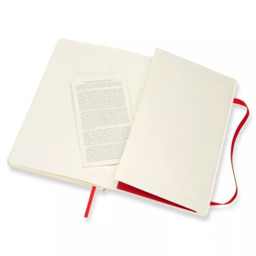 Moleskine Large Soft Cover Ruled Notebook - thumbnail 5