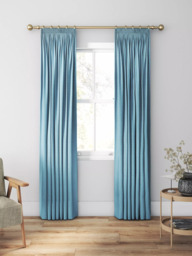 Clarke & Clarke Paradiso Made to Measure Curtains or Roman Blind, Denim - thumbnail 3
