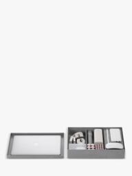 Like-it Nesting Organiser, Set of 4, Deep, White - thumbnail 3
