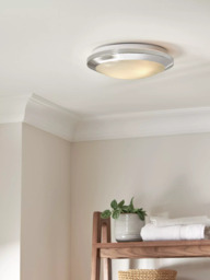 John Lewis Kara Flush Bathroom Ceiling Light - thumbnail 2