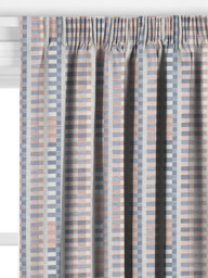 John Lewis Fion Made to Measure Curtains or Roman Blind, French Blue - thumbnail 2