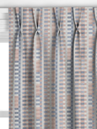 John Lewis Fion Made to Measure Curtains or Roman Blind, French Blue - thumbnail 4