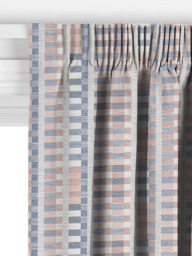 John Lewis Fion Made to Measure Curtains or Roman Blind, French Blue - thumbnail 3