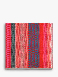 Margo Selby for John Lewis Faversham Towels, Red - thumbnail 2